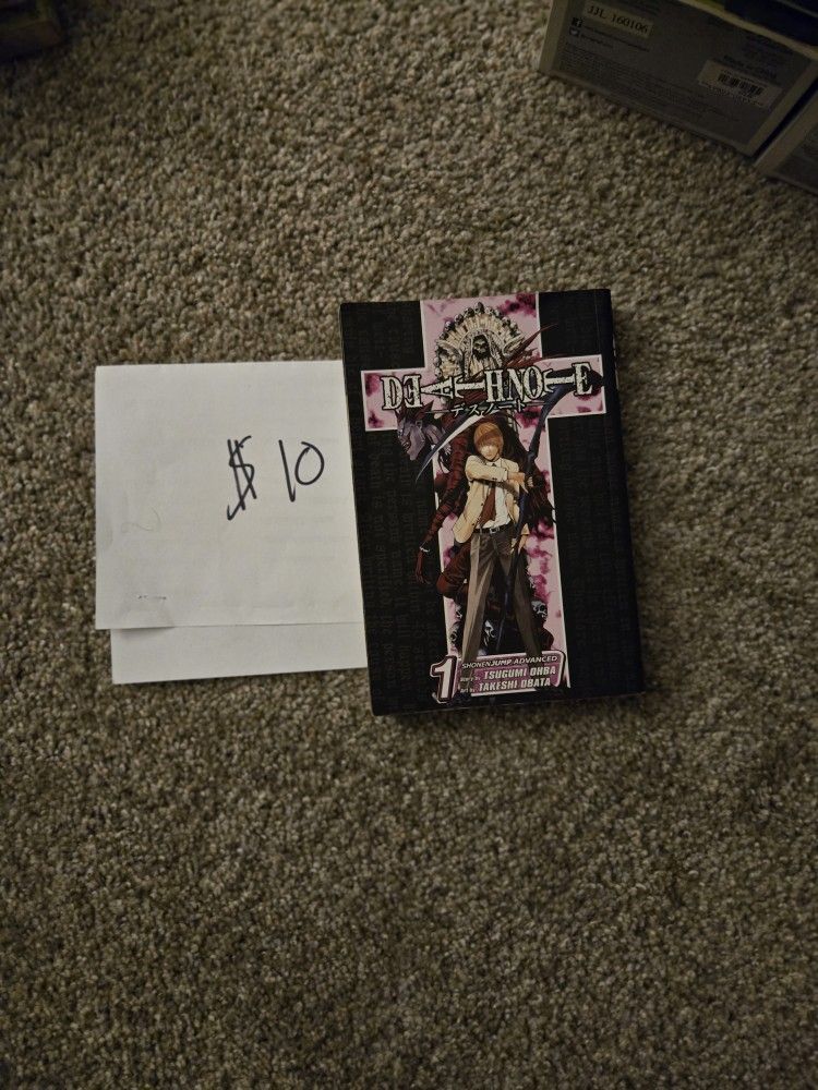 Death Note Volume 1 2005 English First Print Manga 1st