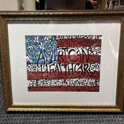 “American Healthcare” Print; 23” X 19”