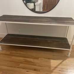 Restoration Hardware Console Table- Reclaimed Wood