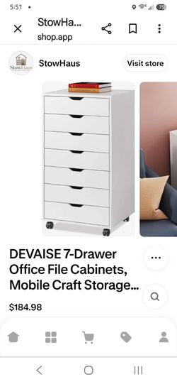 7 Drawer  storage for room or office