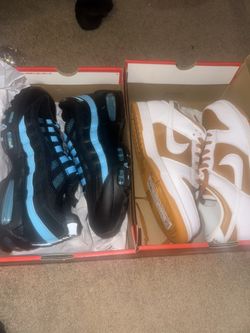 Air Max 95 Black And Blue And Nike SB Low Rev Curry