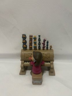 Walt Disney Classics Collection (WDCC) figurine set of Grumpy playing the pipe organ