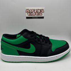 Jordan 1 Low Lucky Green Sz. 10