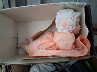 Porcelain baby doll