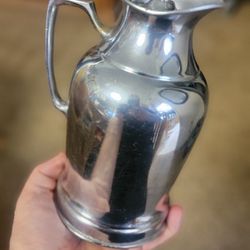 Grand Silver Co, jug, pitcher (very heavy) Nickel Silver