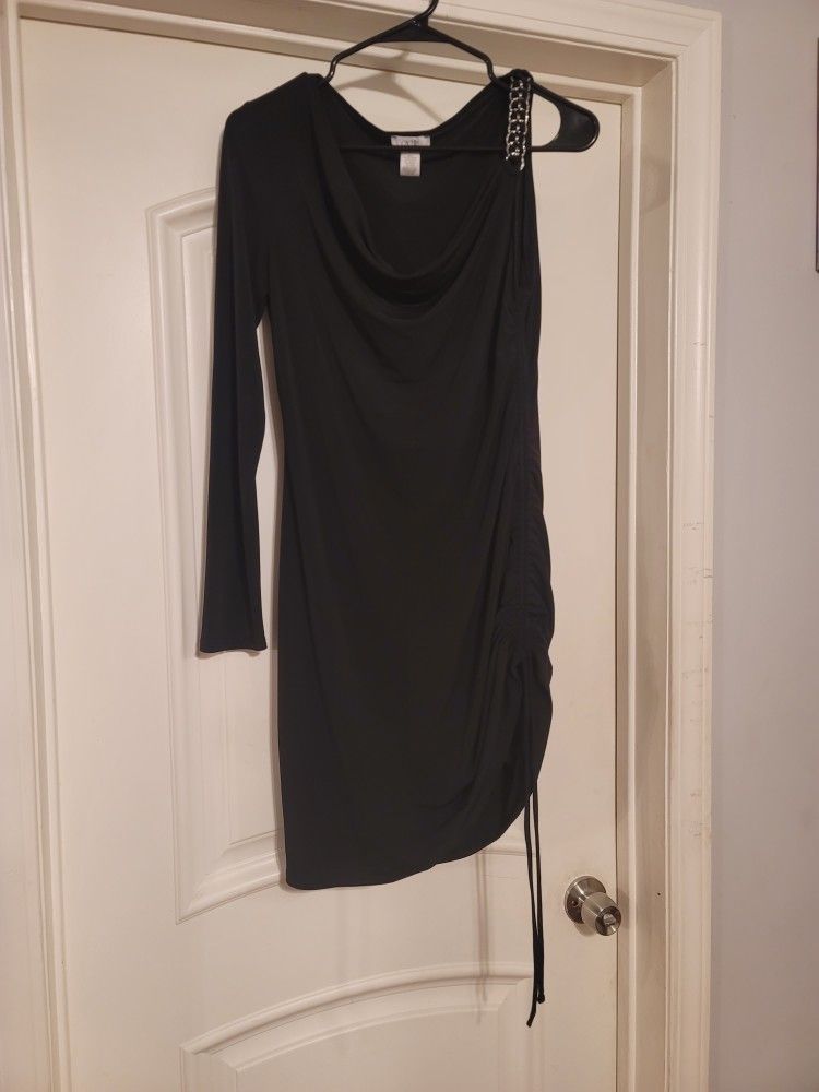 Sexy Off The Shoulder Black Dress Size Medium