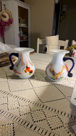 Art Glass Pitchers