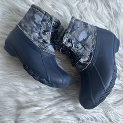 Kids Sperry duck boots size 8 kids
