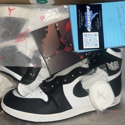 Jordan 1 Black White Og High 85 New DS Og All 