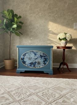Unique Vintage Storage Trunk / Restored