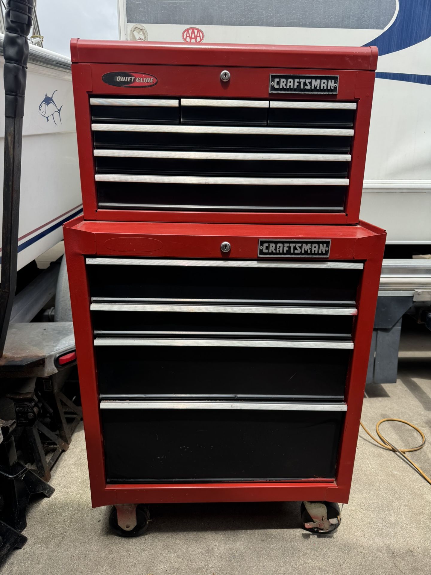 Craftsman Rolling Tool Box Tools INCLUDED!