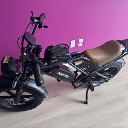 DEEPOWER Electric Bike (E-Bike)  + Bike ULock + Tire Pump