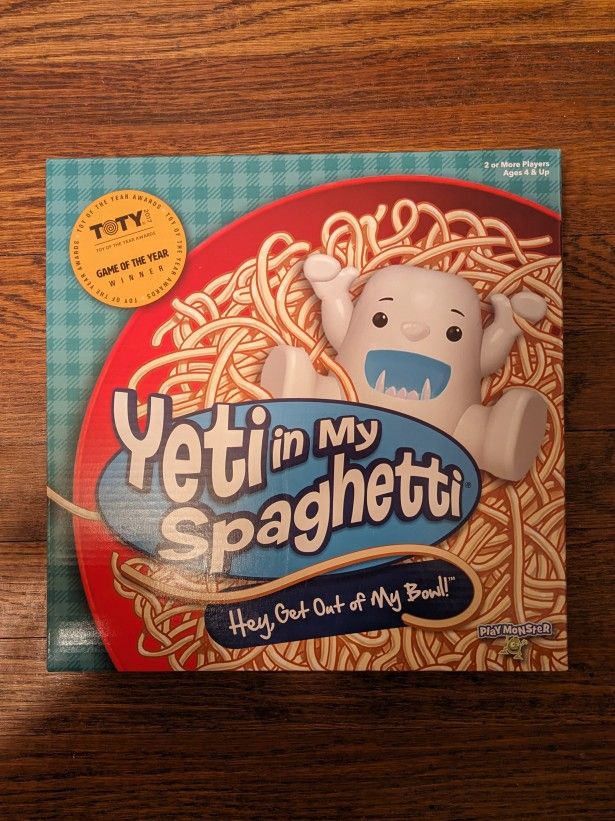 Yeti In My Spaghetti Kid's Game