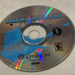 Sega Dreamcast Marine Fishing Video Game - Disc Only