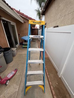 Werner Fiberglass Step Ladder