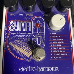 Electro Harmonix Synth 9 Effect Pedal 