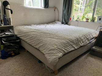Quince King sized bed frame