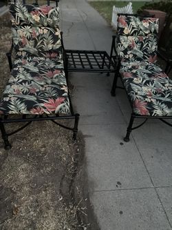 Lounges (pair) Aluminum 