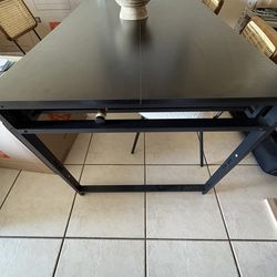 Black Wood Dining Table