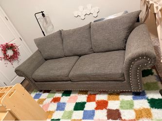 Gray sofa