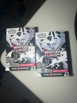White flare booster bundle