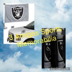 New Las Vegas Raiders Ambassador Hood/Trunk Flags
