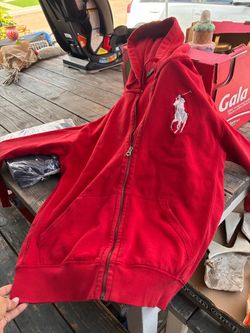 Polo zip up $12