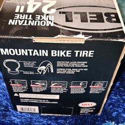 Bell 24" Mountain Bike Tire For 2 Tires