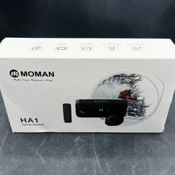 Moman HA1 Motorcycle Helmet Headset Speakers Wireless 5.3 with Remote Control 