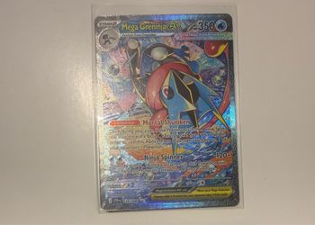 Pokémon Mega Greninja EX Full Art SIR 116/086 Chaos Rising !!