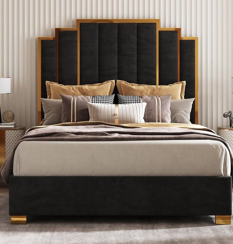 New Bedframe In Box 📦 Hot Seller No Credit Needed