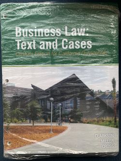 Business Law: Text and Cases