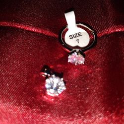 New Ring & Matching Necklace Charm 