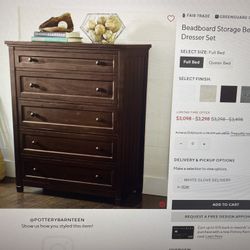 Pottery barn Dresser