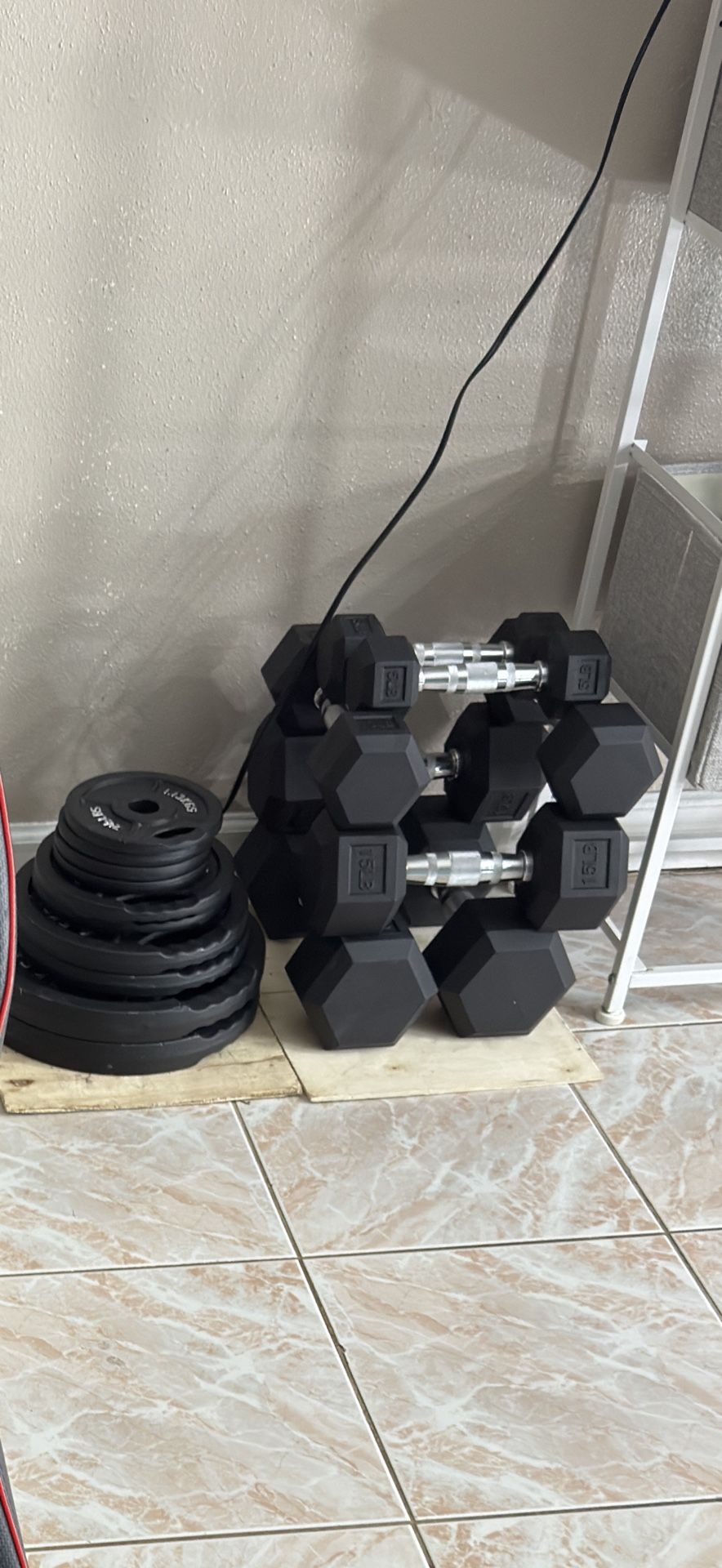 Pesas discos barra 