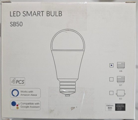 Smart Bulb's 2-4 Pack