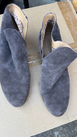 Boots- women by Lucky brand- suede sz 8 1/2