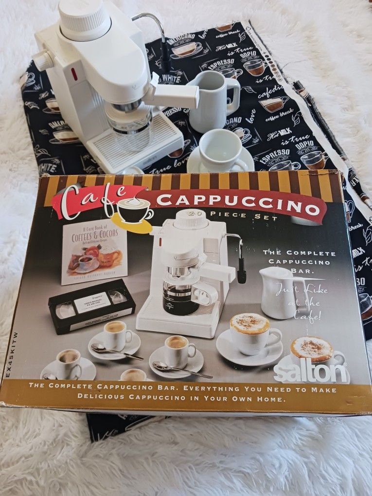 Salton Cafe Cappuccino 20 Piece Set

