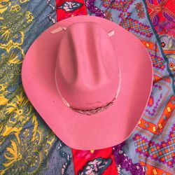 Twister Girl's Maverick Western Hat with Bound Edge Pink