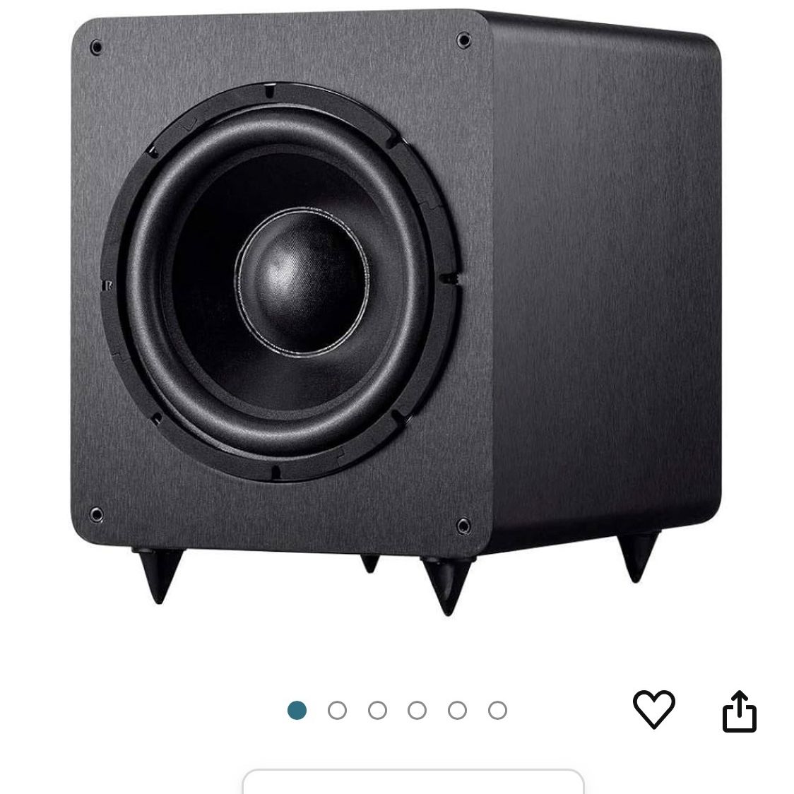 Open Box Priced  Monoprice SW 12 200w Sub