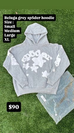 Grey Sp5der Hoodie