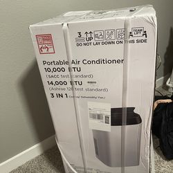 Portable AC Unit – 10,000 BTU (14,000 ASHRAE) – Brand New
