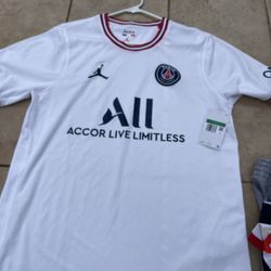 JORDAN PSG JERSEY SIZE XL NEW 