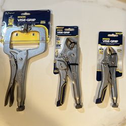 Set Of Irwin Pliers $45