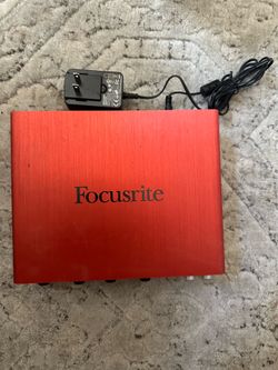 Focusrite Scarlett 18i8 First Gen USB Audio Interface with Power Supply