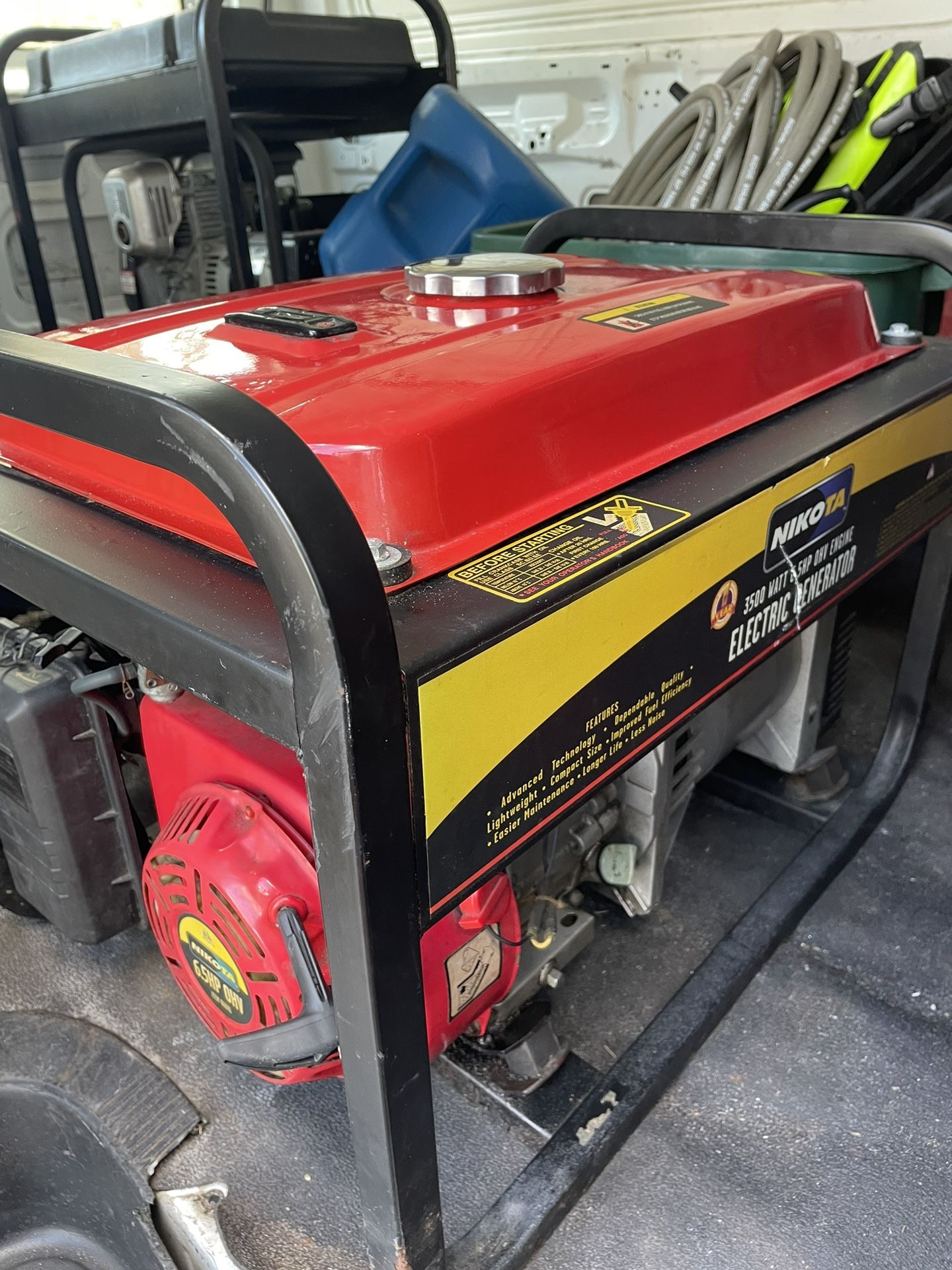 3500 Watts Nikota Brand Generator Good