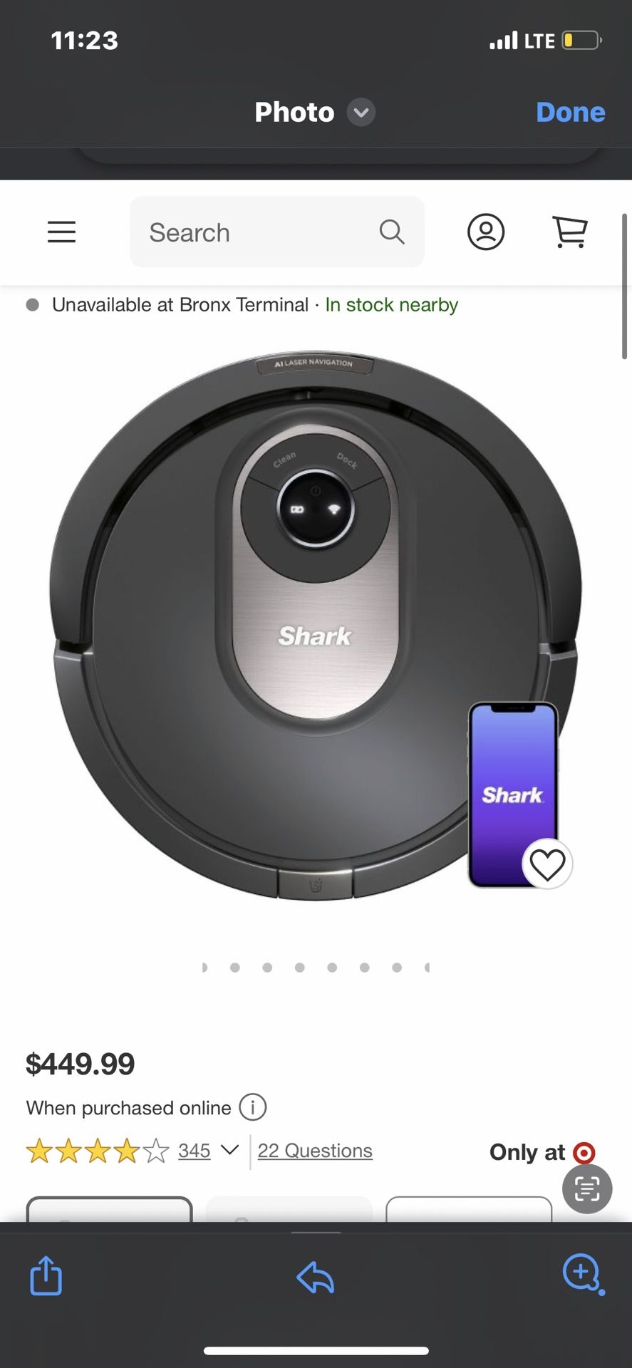 Shark Ai Robot Vacuum 