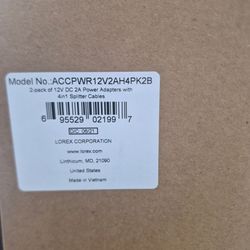 8 in 1 12V2A adapter