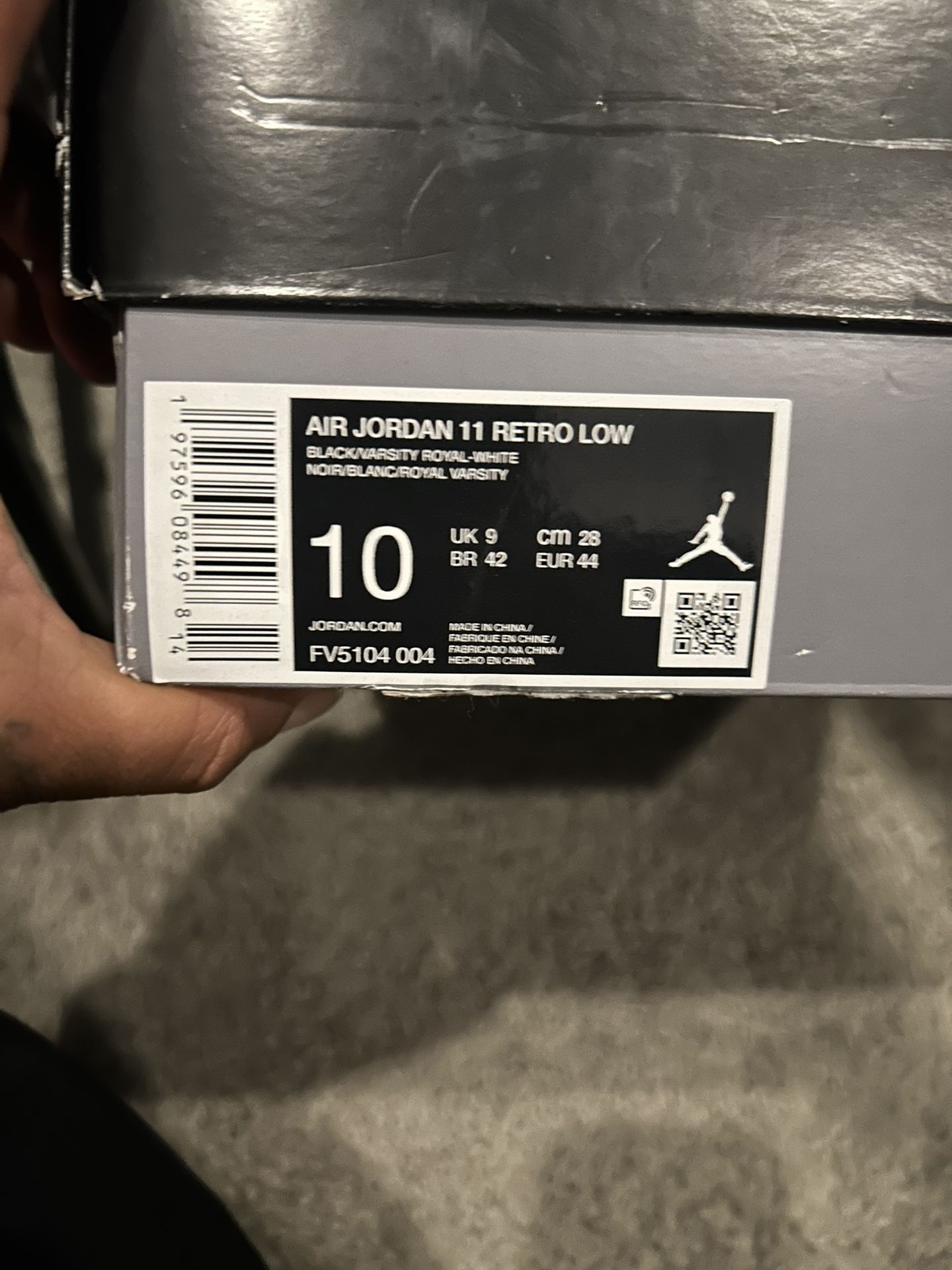 Jordan 11 Space Jam Sz 10