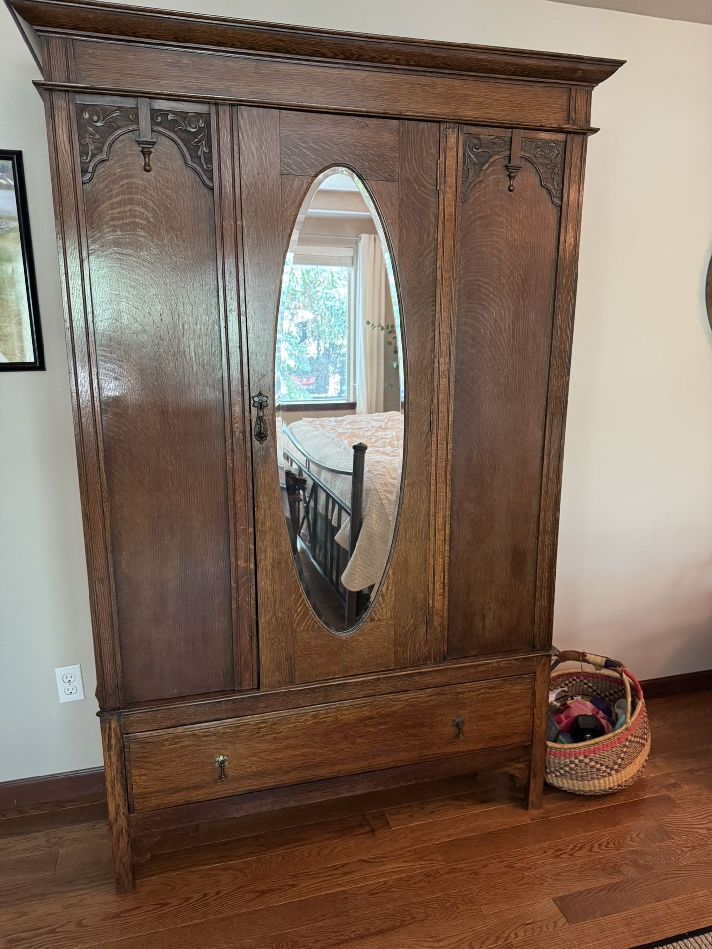 Antique Wardrobe From England